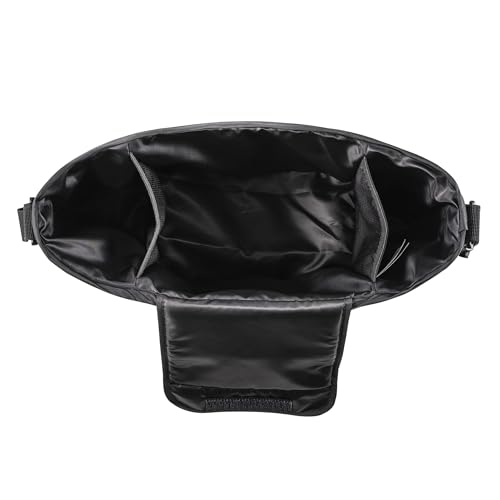 Tiny Twinkle Universal Stroller Organizer with Adjustable Strap - Waterproof Stroller Caddy Fits Baby Jogger, Nuna, Graco, Donna and Bugaboo Strollers（Black） - color: Black, size: CLassic