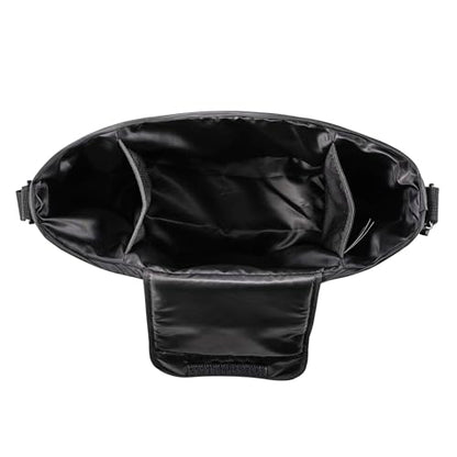 Tiny Twinkle Universal Stroller Organizer with Adjustable Strap - Waterproof Stroller Caddy Fits Baby Jogger, Nuna, Graco, Donna and Bugaboo Strollers（Black） - color: Black, size: CLassic