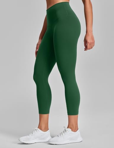 HeyNuts Workout Pro Leggings 21" - color: Everglade Green, size: Medium