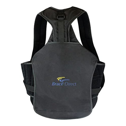 Brace Direct Rigid Posture Corrector TLSO Plus Extension Panel Plus Hot/Cold Pack Insert