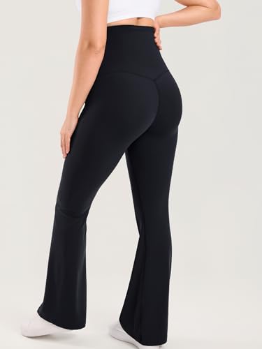 MOMANDA Flared Maternity Leggings 31.5" - color: Black, size: XX-Large