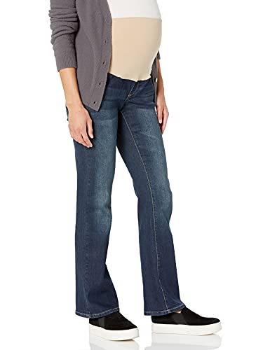 Three Seasons Maternity Women's Maternity Bootcut Denim with Neutral Belly Band - size: XX-Large