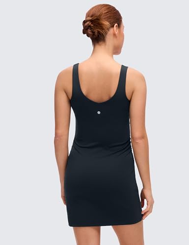 CRZ YOGA Maternity V Neck Mini Dress - color: True Navy, size: Medium