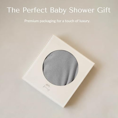 Konssy Rayon Made from Bamboo Nursing Cover for Breastfeeding - color: Grey