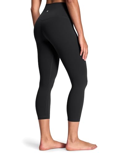 HeyNuts Yoga Pro Leggings 21" - color: Black, size: Medium