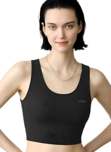 Chest Binder FTM,Moderate Compression Pullover Binder Bra for Women - color: Black, size: Medium