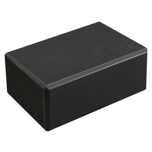 6 Pack 4" Yoga Block, EVA Foam Yoga Brick - color: Black