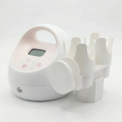 Breast Pump Caddy and Bottle Holder Attachment for Spectra S1 S2, White - color: White