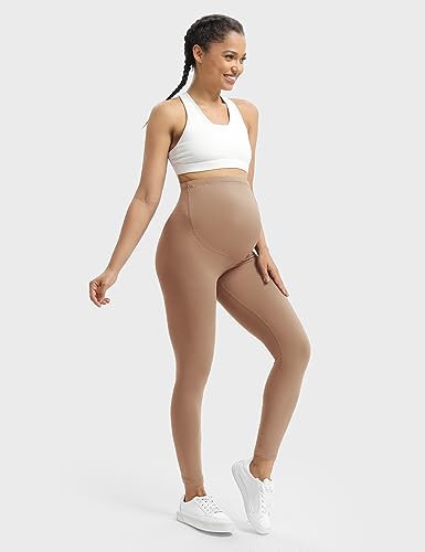 Buttergene 1 Pack Buttery-Soft Maternity Leggings - color: Cocoa, size: X-Large