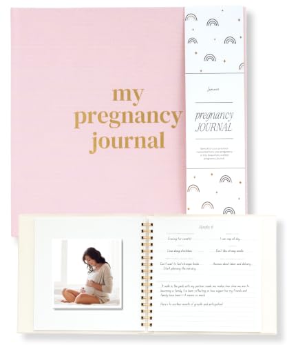 Lamare Pregnancy Journal for First Time Moms 2026 – Pregnancy Planner - color: Pink