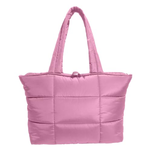 adidas Quilted Puffer Tote Bag - color: Tropic Bloom/3