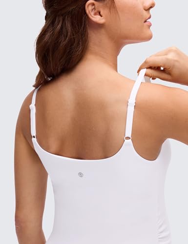 CRZ YOGA Maternity Nursing Tank Tops - color: White, size: Small