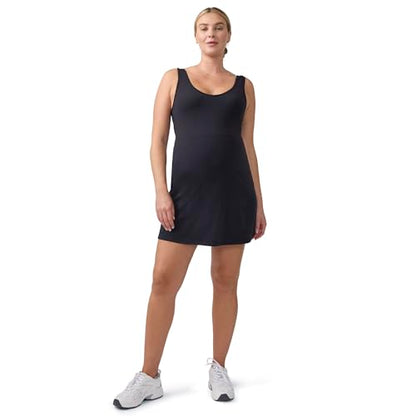Ingrid & Isabel Everyday Active Maternity Dress - color: Black, size: Large