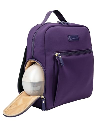 Sarah Wells Fifi Mini Breast Pump Backpack (Purple) - color: Purple