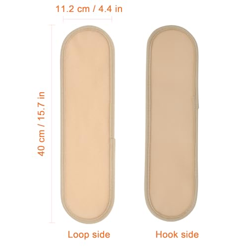 HONGJING 14.5" Extension Strap for Extending Decompression Back Belt to Fit Waist Sizes up to 59" - color: Beige