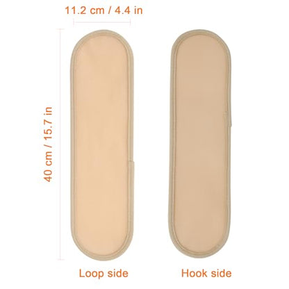 HONGJING 14.5" Extension Strap for Extending Decompression Back Belt to Fit Waist Sizes up to 59" - color: Beige