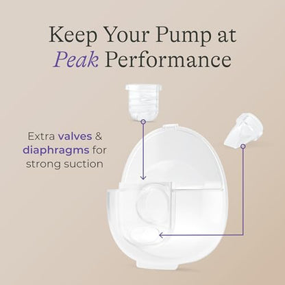 Lansinoh DiscreetDuo Flow Extra Pumping Set (New) - size: DiscreetDuo Extra Pumping Set (New)