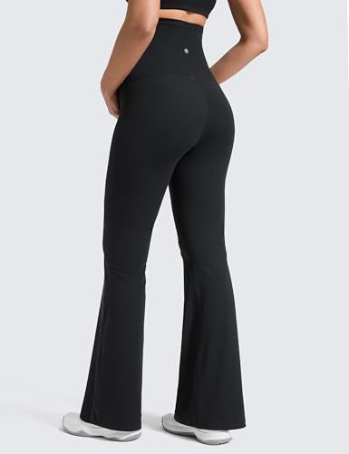 CRZ YOGA Maternity Flare Legging Pocket 29''/31''/33'' - color: Black, size: Small