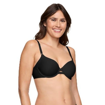 Warner's Women's Simply Perfect Underarm Smoothing Underwire Bra - color: Black, size: 36B