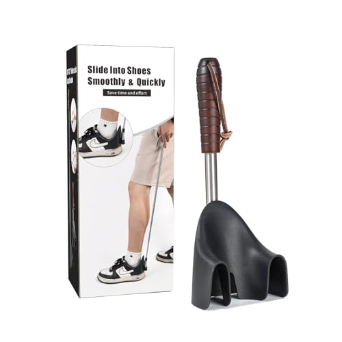 Shoe Horn Long Handle for Seniors - 10-31 Inch Telescopic Shoe Funnel
