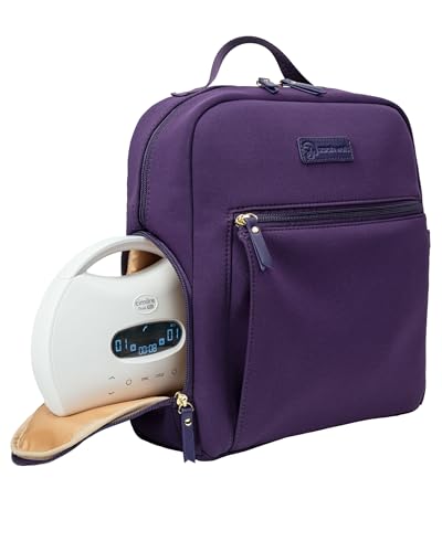 Sarah Wells Fifi Mini Breast Pump Backpack (Purple) - color: Purple