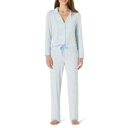 Amazon Essentials x Sofia Grainge Mommy and Me Long Sleeve Pajama Set - color: Light Blue Geese, size: X-Large