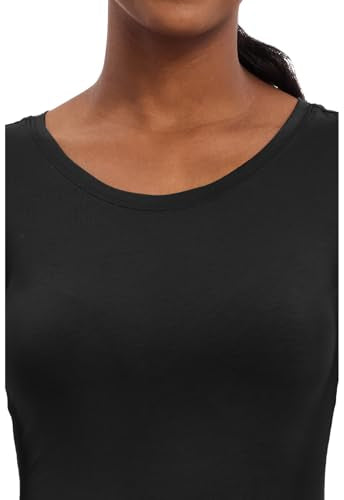 Healing Hands Underscrub Long Sleeve Women Knits Scrub Tops - color: Black, size: 5X-Large