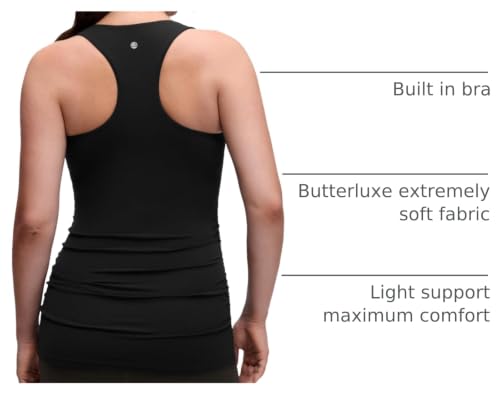 CRZ YOGA Maternity Racerback Tank Tops - color: Black, size: Large