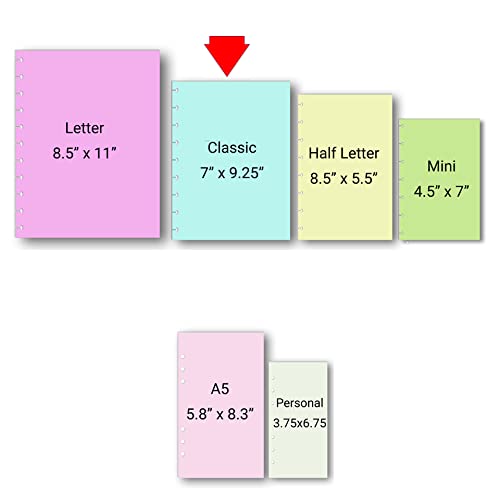 Checkbook Register Inserts for 9-Disc Classic Happy Planner, Classic Happy Planner Budget Planner, Pre-punched Planner Inserts, Budget Planner