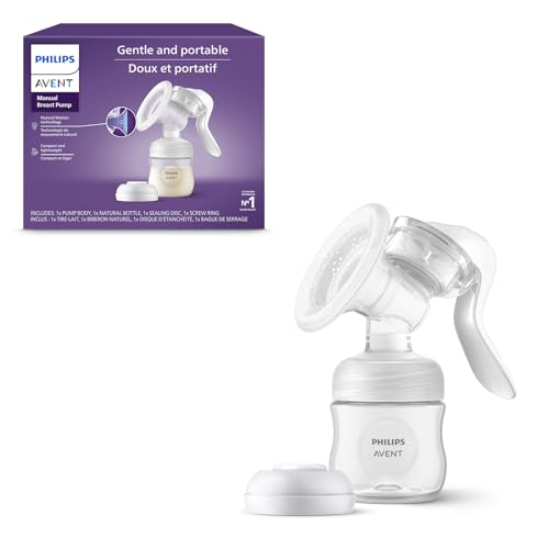Philips Avent Manual Portable Breast Pump with Natural Motion Technology - style: Manual Breast Pump