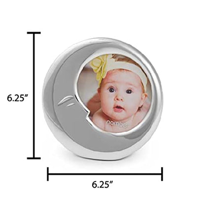 Nambe Baby Moon Picture Frame, 6", Silver