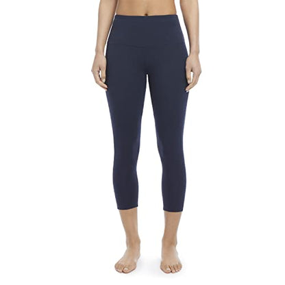 Jockey Womens Cotton Stretch Basic Capri - color: Neo Navy, size: Small