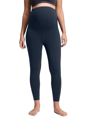 CRZ YOGA Maternity Leggings 25" - color: True Navy, size: Medium