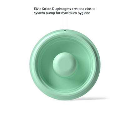 Elvie Stride Diaphragm - Breast Pump & Breastfeeding Essentials - Accessories for Breastmilk Storage & Pumps - 2 Pack - style: Diaphragm