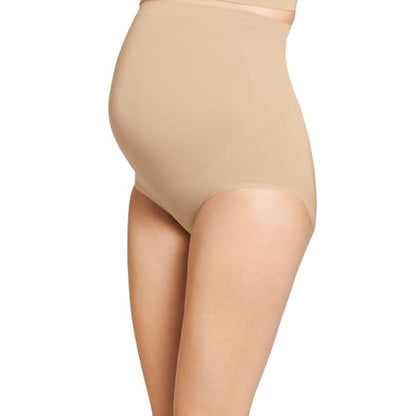 Jockey Women's Underwear Maternity Over the Belly Brief - color: Light
