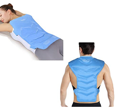 REVIX Large Ice Pack for Shoulder and Back Injuries and Full Back Ice Pack