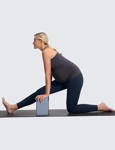 CRZ YOGA Maternity Leggings 25" - color: True Navy, size: X-Large