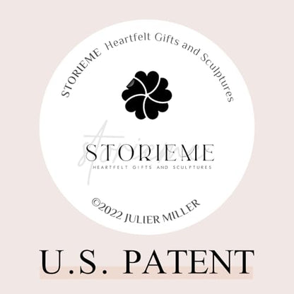 Storieme New Mom Dad Figurine, First Time Parents Gifts for Couples