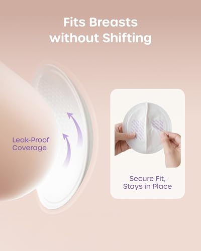 Nuliie Super Absorbent & Featherlight Disposable Nursing Pads 200 Count - size: 200 Count