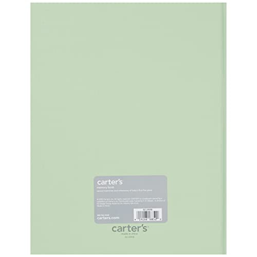 Carter's B2-24958 Homegrown Gender Neutral Baby Journal Memory Book, 48 Unique Pages, 8.7" x 11.2", Multicolor