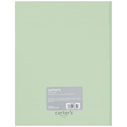 Carter's B2-24958 Homegrown Gender Neutral Baby Journal Memory Book, 48 Unique Pages, 8.7" x 11.2", Multicolor