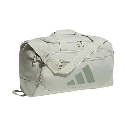 adidas Defender Duffel Bag - color: Halo Green/Silver Green/Small 42L, size: Small (42L), style: Small 42l