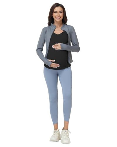Foucome Maternity Nursing Tank Tops for Breastfeeding - color: Black, size: XX-Large