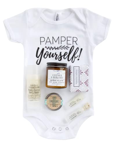 Pregnancy Care Package - Natural Spa Gift and Pamper Yourself onesie