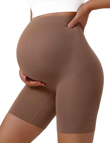 KIM S "Baby Shower Essential Maternity Shapewear, Belly Support Underwear - color: H. Jasper, size: Medium