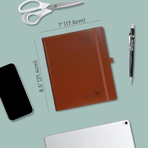 POPRUN Weekly Planner 2026-2027, 7" x 8.5" Academic Daily Appointment Book - color: Black, size: Medium 7'' x 8.5'', style: Weekly Layout & Jul.2026-Jun.2027