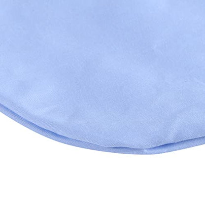 pregnancy pillow cover washable u shape full body pillow maternity pillow replacement cover side sleeper back hips belly blue 55x31.5in closure soft breathable fabric machine washable cozy