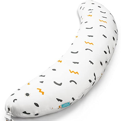 BYRIVER Pregnancy Pillow and Extra Pillow Case Bundle