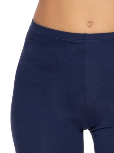 Felina Women's Cotton Modal Capri Leggings - color: Navy, size: Large