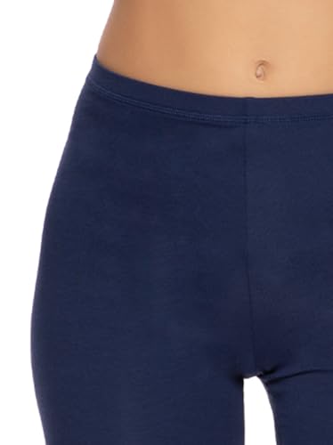 Felina Women's Cotton Modal Capri Leggings - color: Navy, size: X-Large